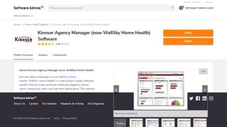 
                            12. Kinnser Agency Manager (now WellSky Home Health) Software ...