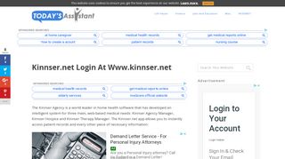 
                            7. Kinnser Login Page: How to Sign in to Your Kinnser.net Account
