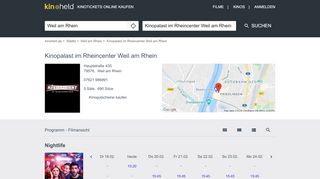 
                            4. Kinopalast im Rheincenter Weil am Rhein | kinoheld.de