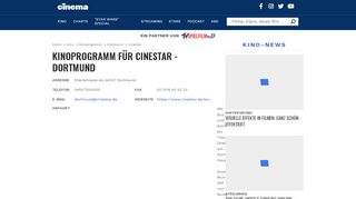 
                            8. Kinoprogramm für: CineStar - Dortmund | cinema.de