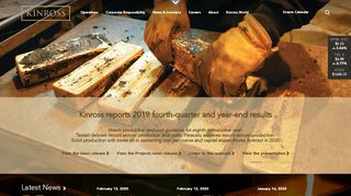
                            13. Kinross Gold Corporation: Home