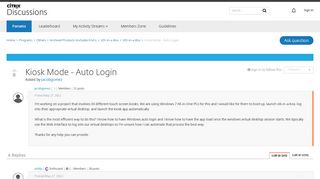 
                            7. Kiosk Mode - Auto Login - VDI-in-a-Box - Discussions