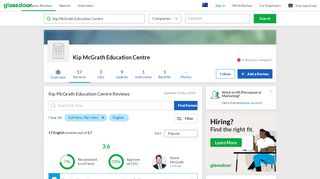 
                            11. Kip McGrath Education Centre Reviews | Glassdoor.com.au