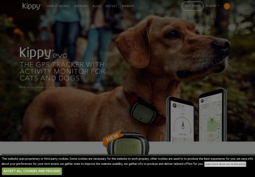 
                            1. Kippy Vita S | GPS tracker for dogs and cats with Activity Monitor