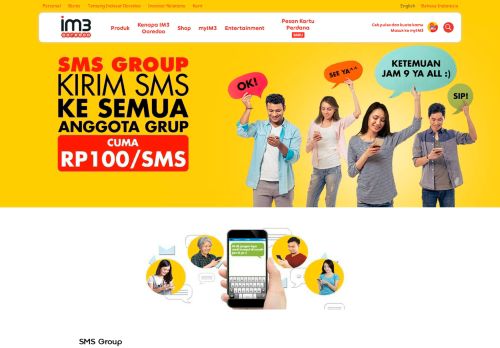 
                            11. Kirim SMS Ke Semua Anggota Grup - Ancillary SMS Group