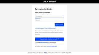 
                            3. Kirjaudu sisään - Nordnet