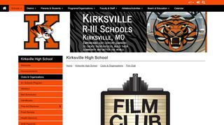 
                            10. Kirksville R-III School District - Film Club