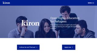 
                            3. Kiron Open Higher Education for Refugees - Kiron