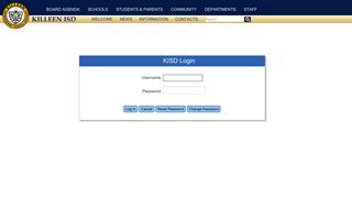 
                            1. KISD Login