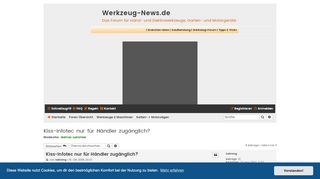 
                            7. Kiss-Infotec nur für Händler zugänglich? - Werkzeug-News.de