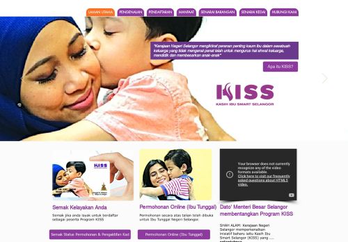 
                            9. KISS - Kasih Ibu Smart Selangor