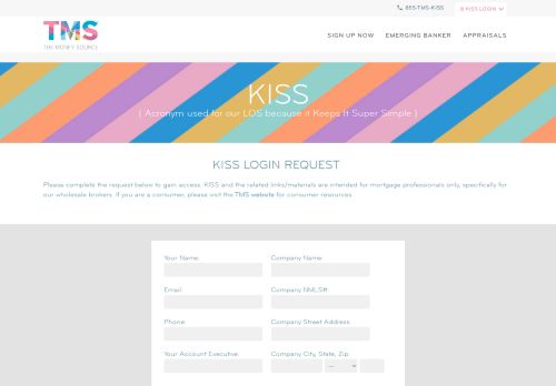 
                            9. KISS Login Request | TMS - Wholesale