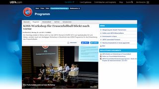 
                            3. KISS-Workshop für Frauenfußball blickt nach vorne - UEFA.com