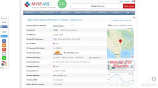 
                            13. Kissanime.ru Lookup Domain - Cloudflare, Inc in USA - Myip.ms
