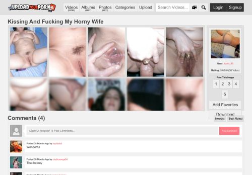 
                            13. Kissing And Fucking My Horny Wife - UploadYourPorn