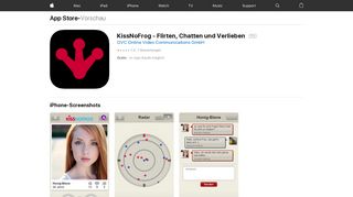 
                            4. KissNoFrog - Flirten, Chatten und Verlieben im App Store