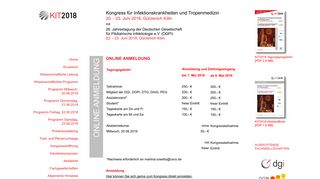 
                            12. KIT 2018 | ONLINE ANMELDUNG