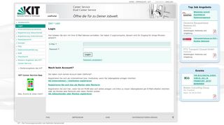 
                            6. KIT JobPortal :: Login