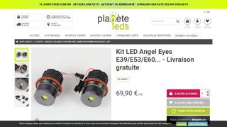 
                            11. Kit LED Angel Eyes E39/E53/E60... - Livraison gratuite - Planete Leds