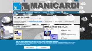 
                            11. KIT MACSIGN 10 FULL STRASS - Manicardi Srl