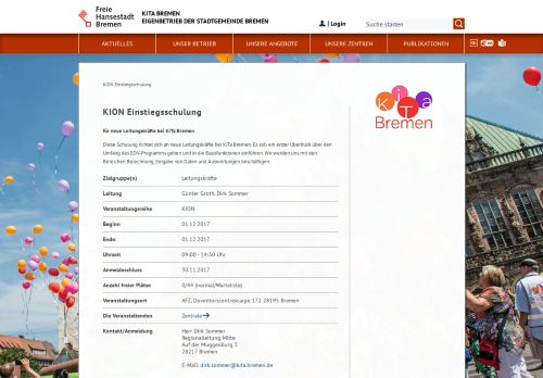 
                            5. KiTa Bremen Eigenbetrieb der Stadtgemeinde Bremen - KION ...