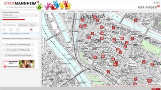 
                            6. KITA Finder Mannheim - GIS-Mannheim.de