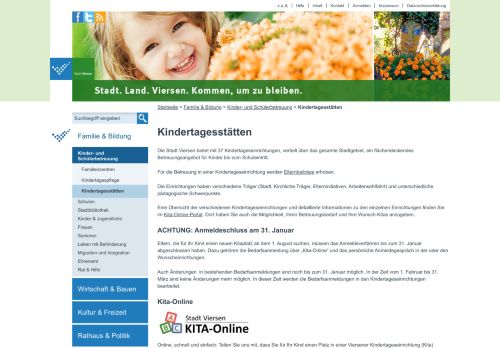 
                            10. Kita-Online - Stadt Viersen