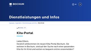 
                            10. Kita-Portal - Stadt Bochum