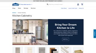 
                            11. Kitchen Cabinetry - Lowe's