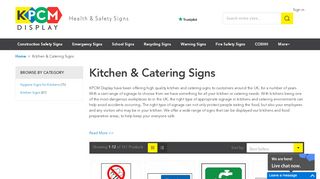 
                            7. Kitchen Safety Signs | Hygiene And Food Safety Signs - KPCM Display