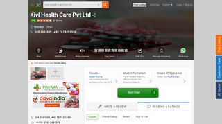 
                            10. Kivi Health Care Pvt Ltd - Justdial