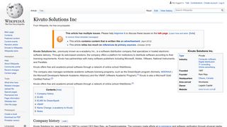 
                            8. Kivuto Solutions Inc - Wikipedia