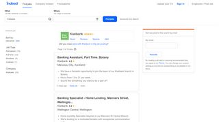 
                            11. Kiwibank Jobs - February 2019 | Indeed.com