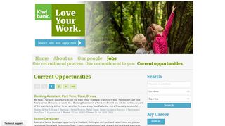 
                            2. Kiwibank - Search jobs