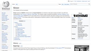 
                            13. Kixeye - Wikipedia