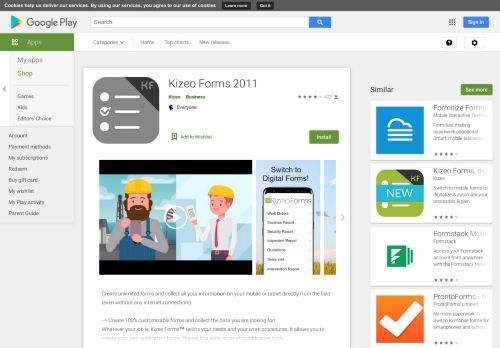 
                            6. Kizeo Forms, formulaires sur mobile et tablette – Applications sur ...