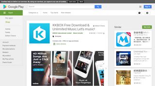 
                            8. KKBOX-Free Download & Unlimited Music.Let's music! - Apps on ...