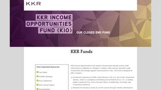 
                            11. KKR Funds