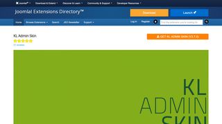 
                            10. KL Admin Skin, by KreativeLizard - Joomla Extension Directory