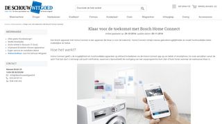 
                            11. Klaar voor de toekomst met Bosch Home Connect - De Schouw Witgoed