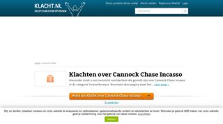 
                            11. Klacht over Cannock Chase Incasso? Meld nu, wij helpen oplossen ...