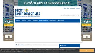 
                            3. KLAIBER Sonnen- und Wetterschutztechnik GmbH - Sicht- und ...