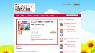 
                            9. KLANK BOEK: TOETER DIE POLISIEMOTOR | Speshirl Agencies