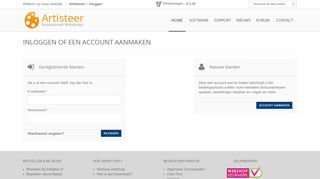 
                            10. Klant-login - Artisteer