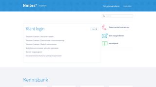 
                            3. Klant login – Nmbrs® Payroll NL