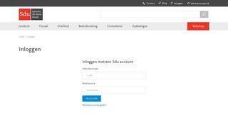 
                            11. Klant Login - Sdu