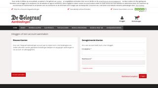 
                            1. Klant-login - Telegraaf Aanbiedingen