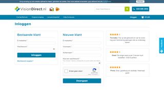 
                            1. Klant-login | Vision Direct