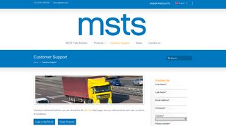 
                            2. Klant ondersteuning | Multi Service Tolls