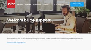 
                            3. Klantenondersteuning Infor | Infor